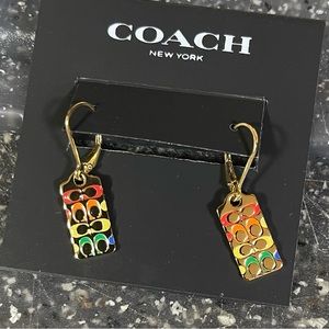 Coach earrings new.